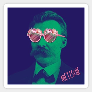 NIETZSCHE Sticker